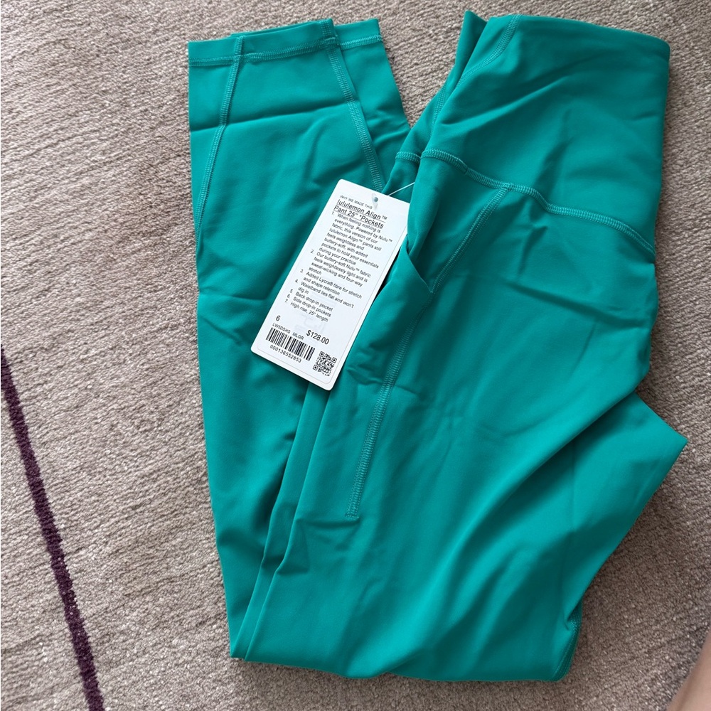 Lululemon align with pockets NWT